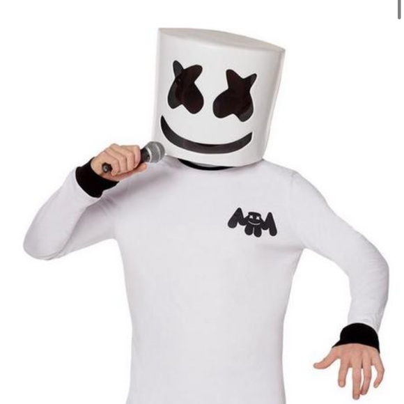◻️Marshmello Adult Costume - Picture 1 of 4